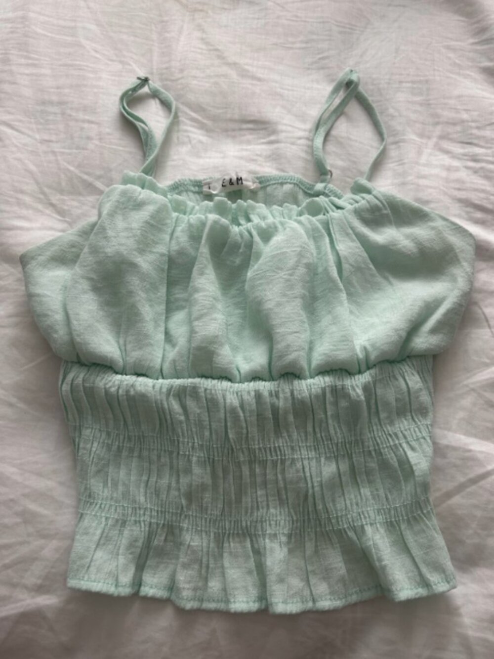 E&M Cropped Tank top